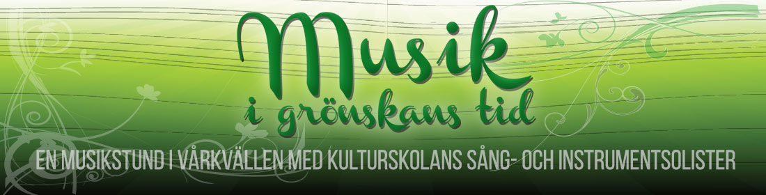 Banner Musik i grönskans tid 2017